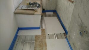 Bodenheizung Trockenbau Badezimmer nachrüsten