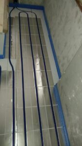Bodenheizung Trockenbau Badezimmer nachrüsten