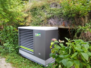 Neue Luft-Wasser Wärmepumpe